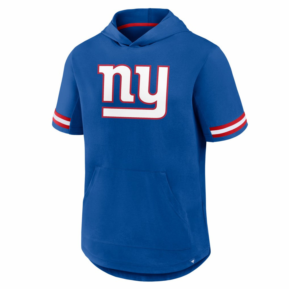 Fanatics New York Giants Optimal Play Short Sleeve Hooded T-Shirt Royal