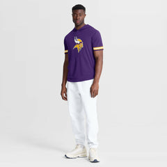 Fanatics Minnesota Vikings Optimal Play Short Sleeve Hooded T-Shirt Purple