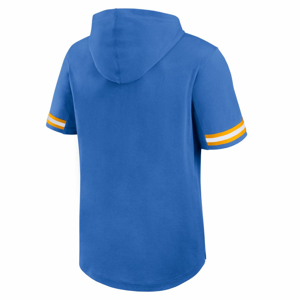 Fanatics Los Angeles Chargers Optimal Play Short Sleeve Hooded T-Shirt Powder Blue