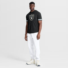 Fanatics Las Vegas Raiders Optimal Play Short Sleeve Hooded T-Shirt Black