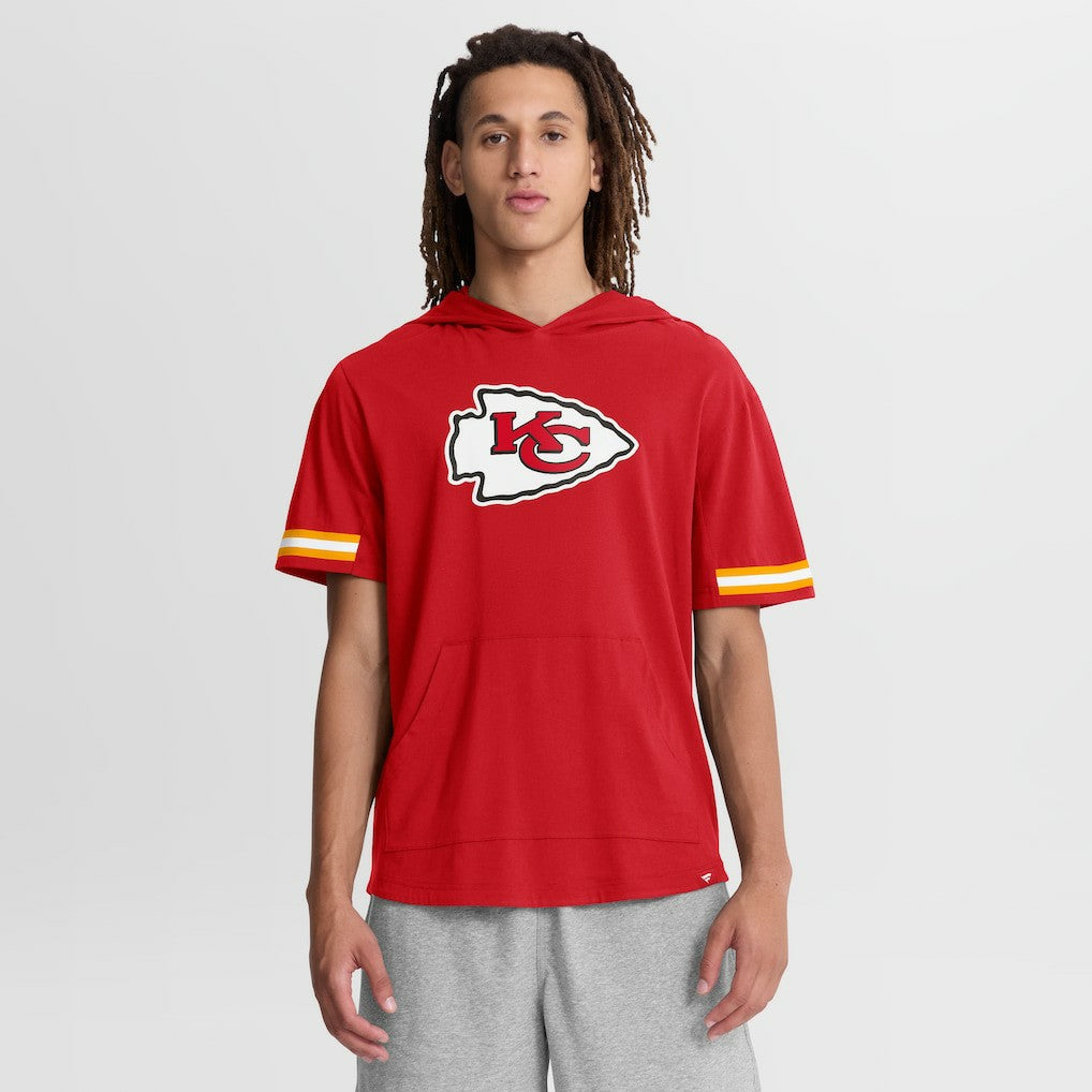 Fanatics Kansas City Chiefs Optimal Play Short Sleeve Hooded T-Shirt Red