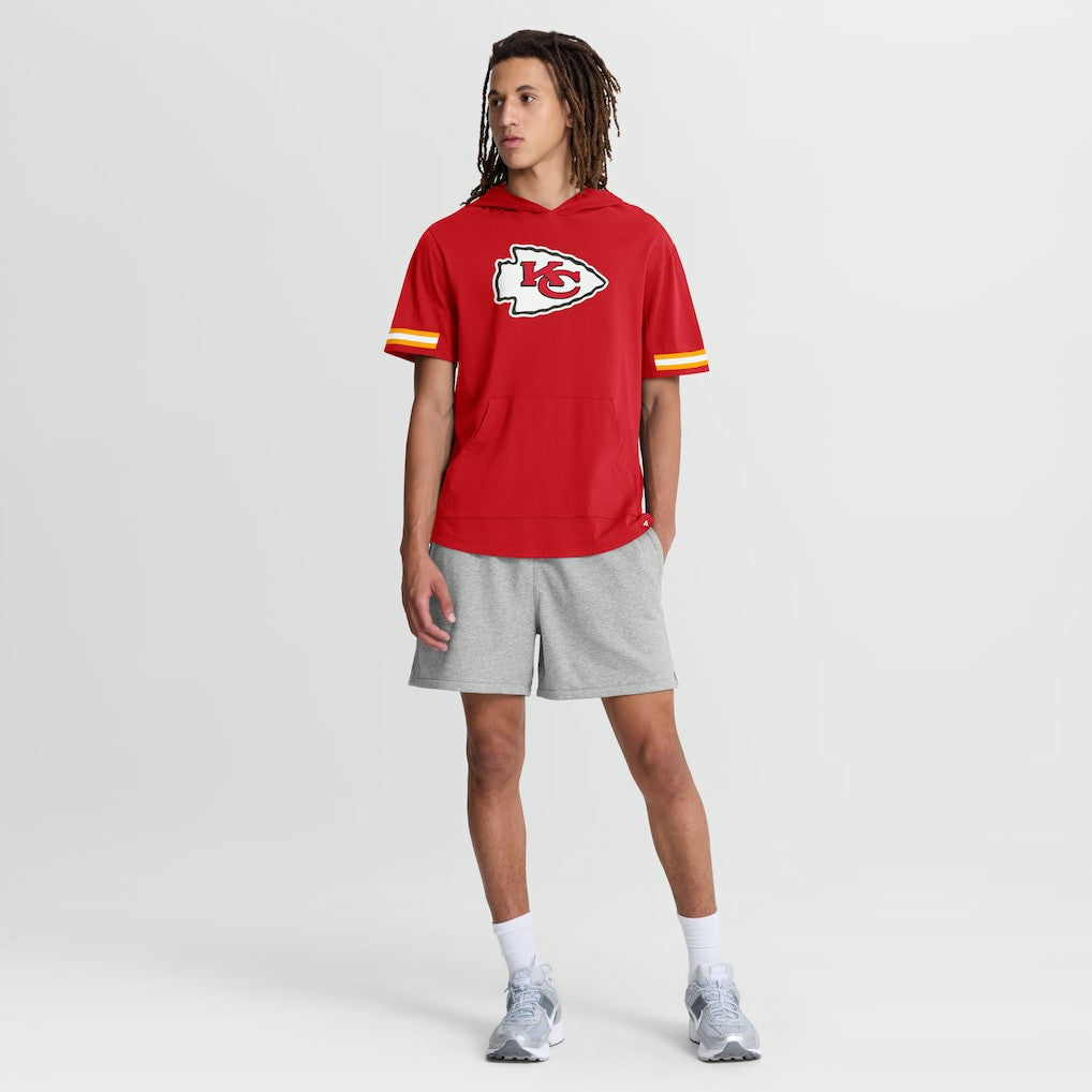 Fanatics Kansas City Chiefs Optimal Play Short Sleeve Hooded T-Shirt Red