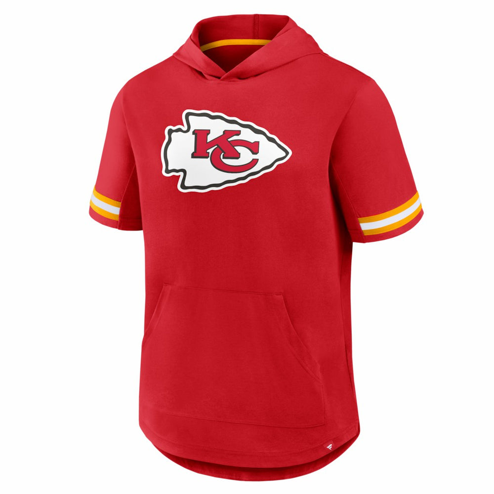 Fanatics Kansas City Chiefs Optimal Play Short Sleeve Hooded T-Shirt Red
