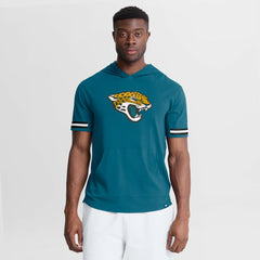 Fanatics Jacksonville Jaguars Optimal Play Short Sleeve Hooded T-Shirt Teal