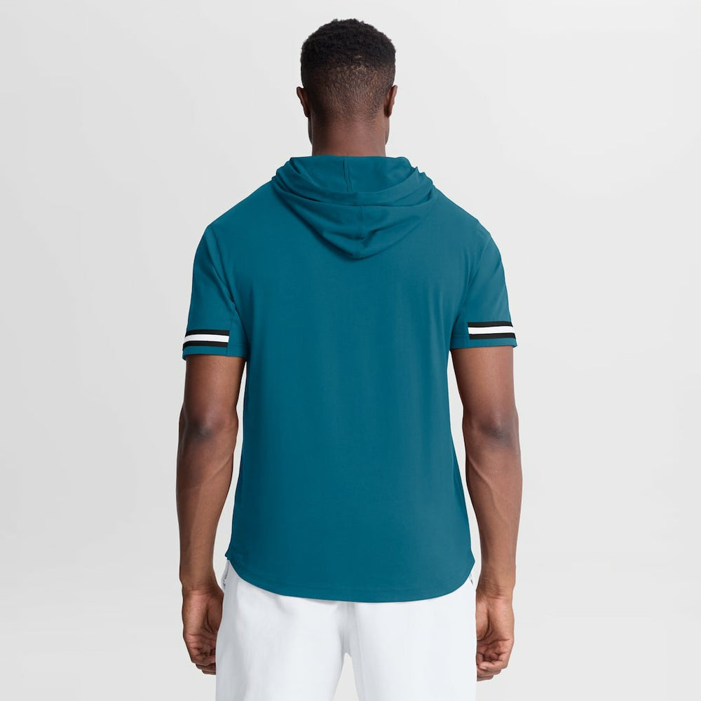 Fanatics Jacksonville Jaguars Optimal Play Short Sleeve Hooded T-Shirt Teal