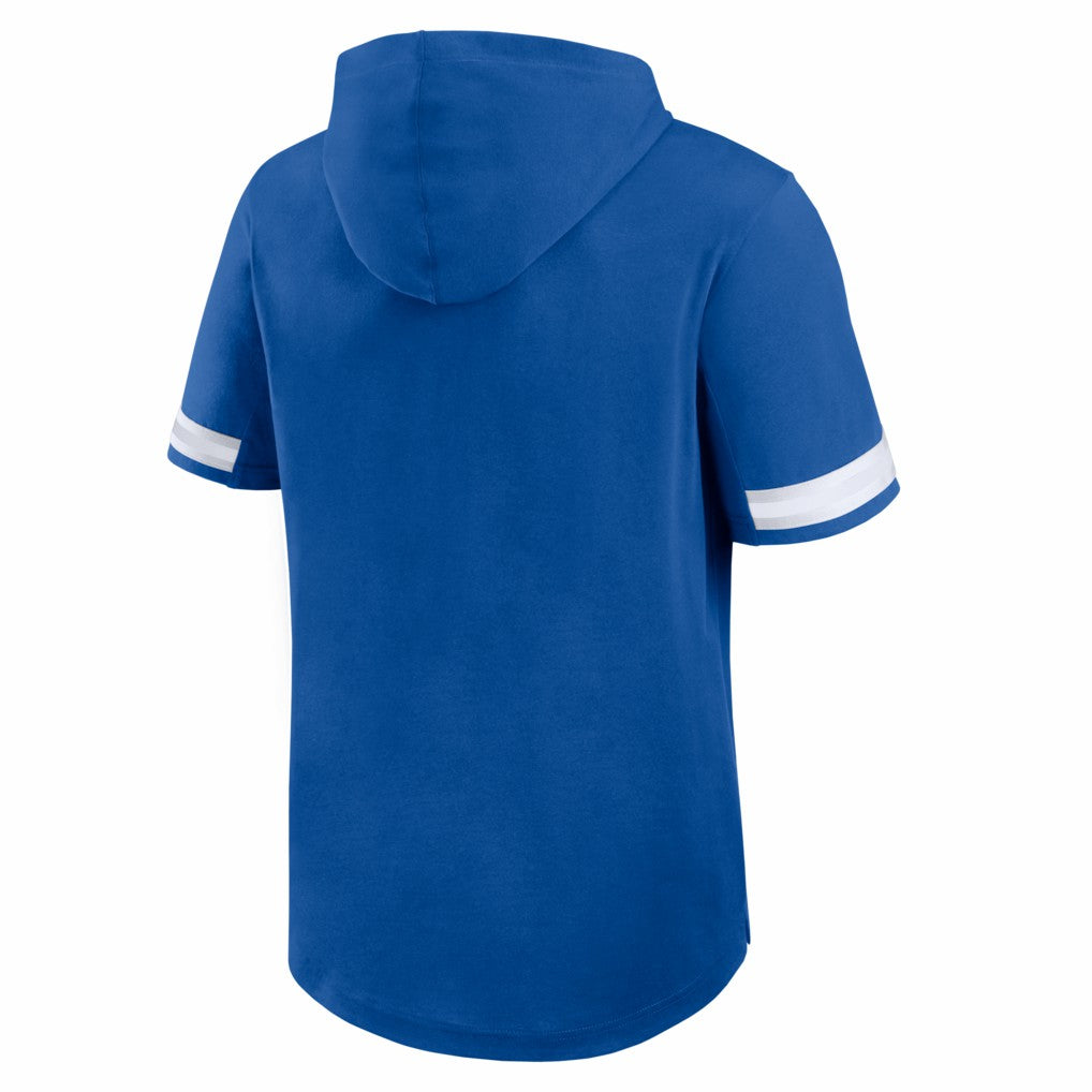 Fanatics Indianapolis Colts Optimal Play Short Sleeve Hooded T-Shirt Royal