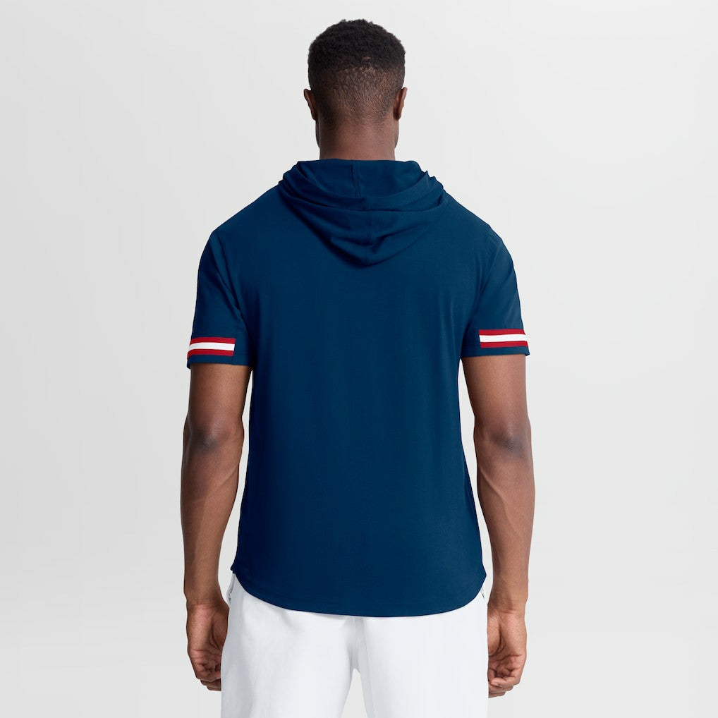 Fanatics Houston Texans Optimal Play Short Sleeve Hooded T-Shirt Navy