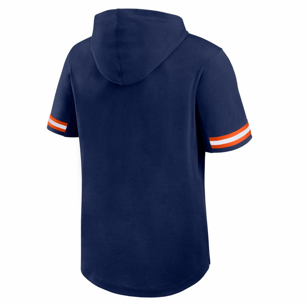 Fanatics Denver Broncos Optimal Play Short Sleeve Hooded T-Shirt Navy