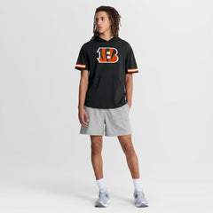 Fanatics Cincinnati Bengals Optimal Play Short Sleeve Hooded T-Shirt Black