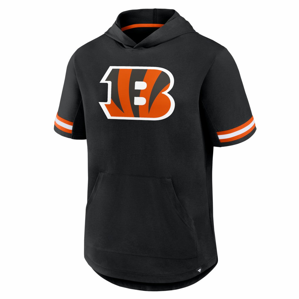 Fanatics Cincinnati Bengals Optimal Play Short Sleeve Hooded T-Shirt Black
