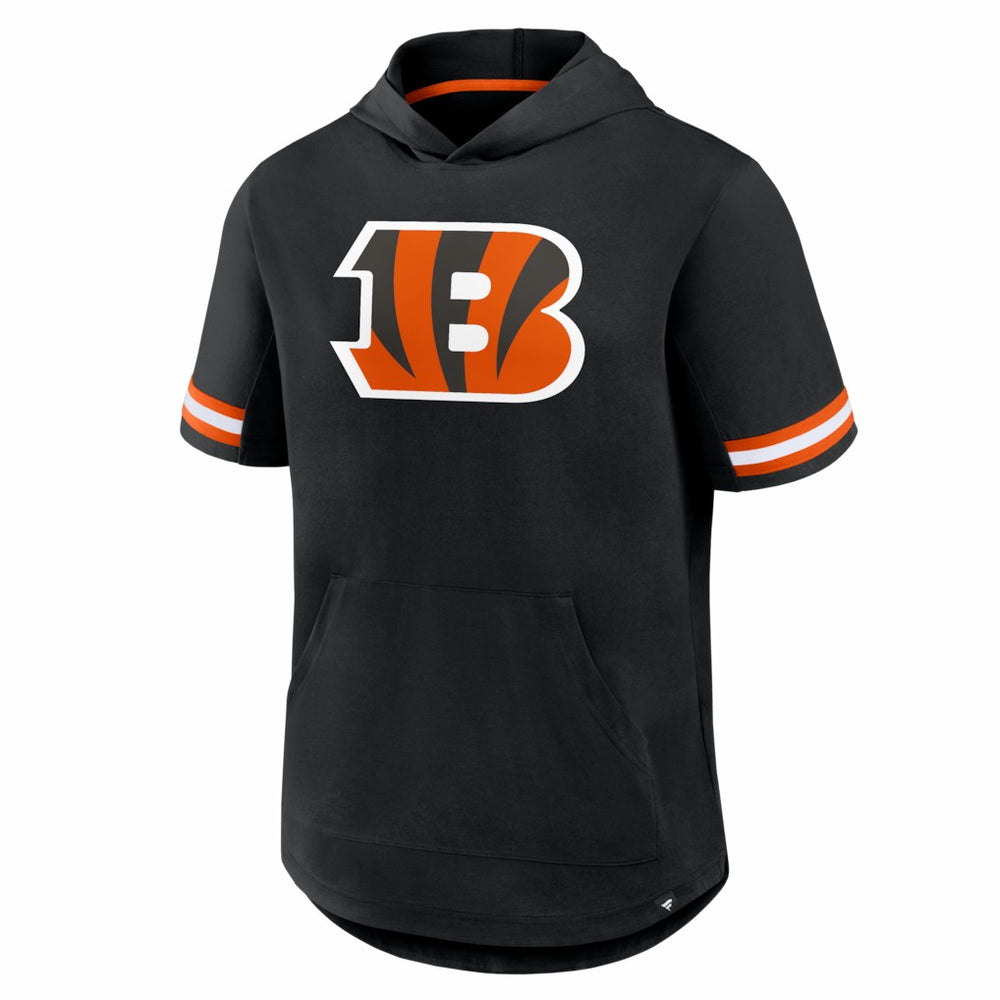 Fanatics Cincinnati Bengals Optimal Play Short Sleeve Hooded T-Shirt Black