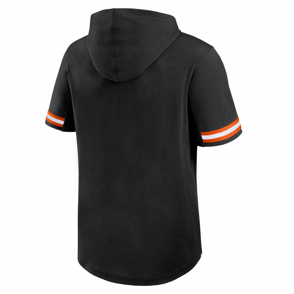 Fanatics Cincinnati Bengals Optimal Play Short Sleeve Hooded T-Shirt Black