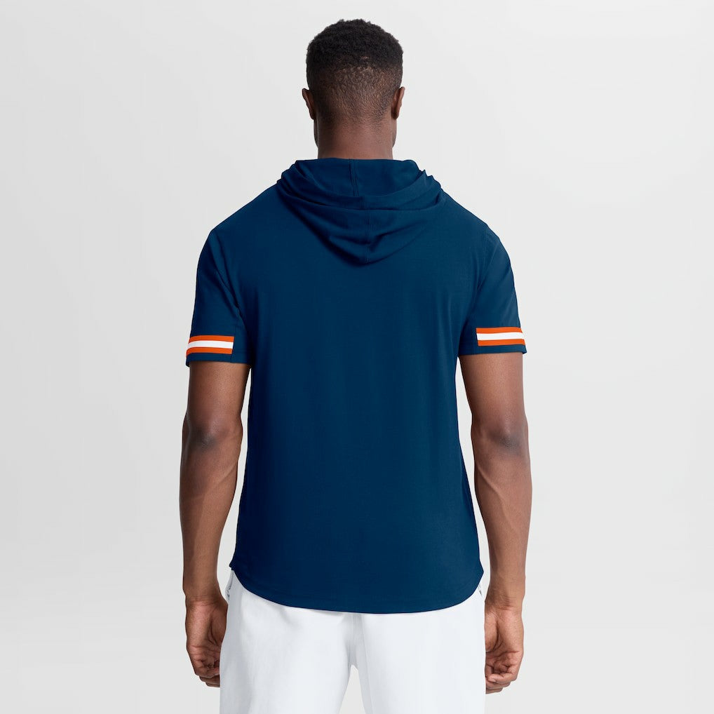 Fanatics Chicago Bears Optimal Play Short Sleeve Hooded T-Shirt Navy