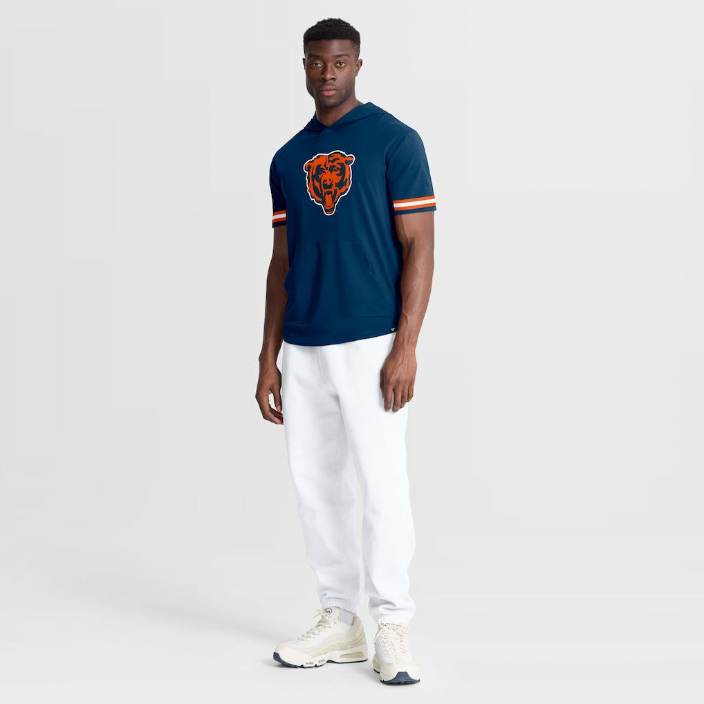 Fanatics Chicago Bears Optimal Play Short Sleeve Hooded T-Shirt Navy