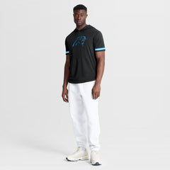 Fanatics Carolina Panthers Optimal Play Short Sleeve Hooded T-Shirt Black