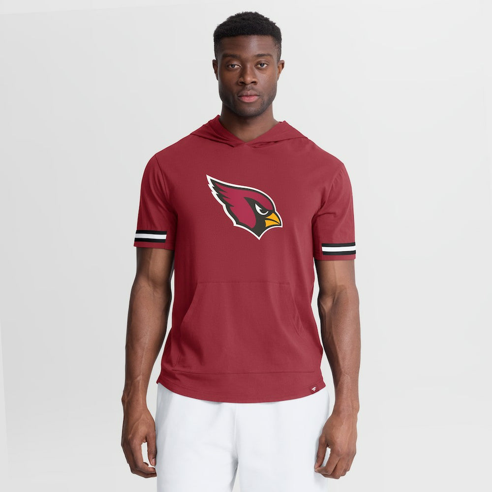 Fanatics Arizona Cardinals Optimal Play Short Sleeve Hooded T-Shirt Cardinal