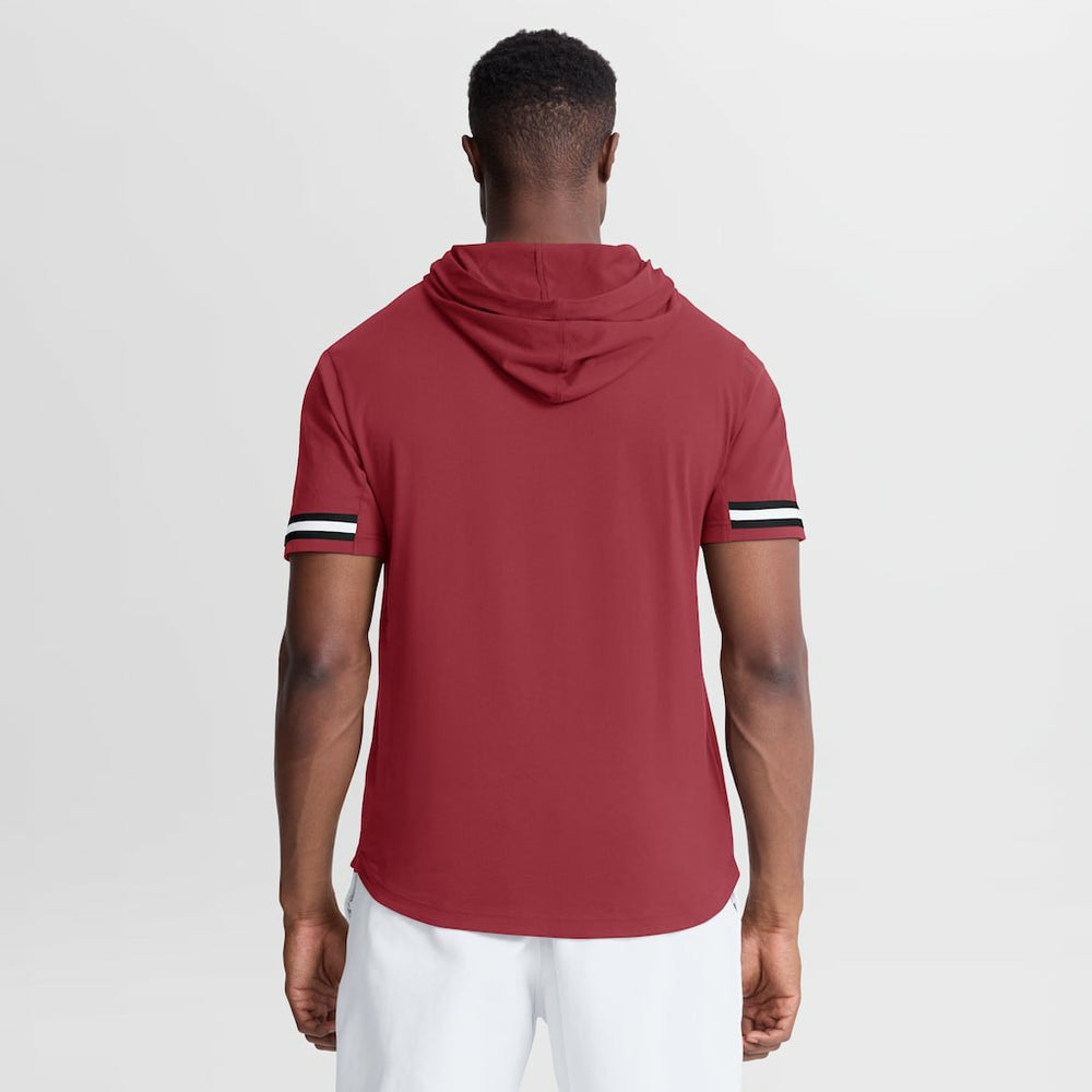 Fanatics Arizona Cardinals Optimal Play Short Sleeve Hooded T-Shirt Cardinal
