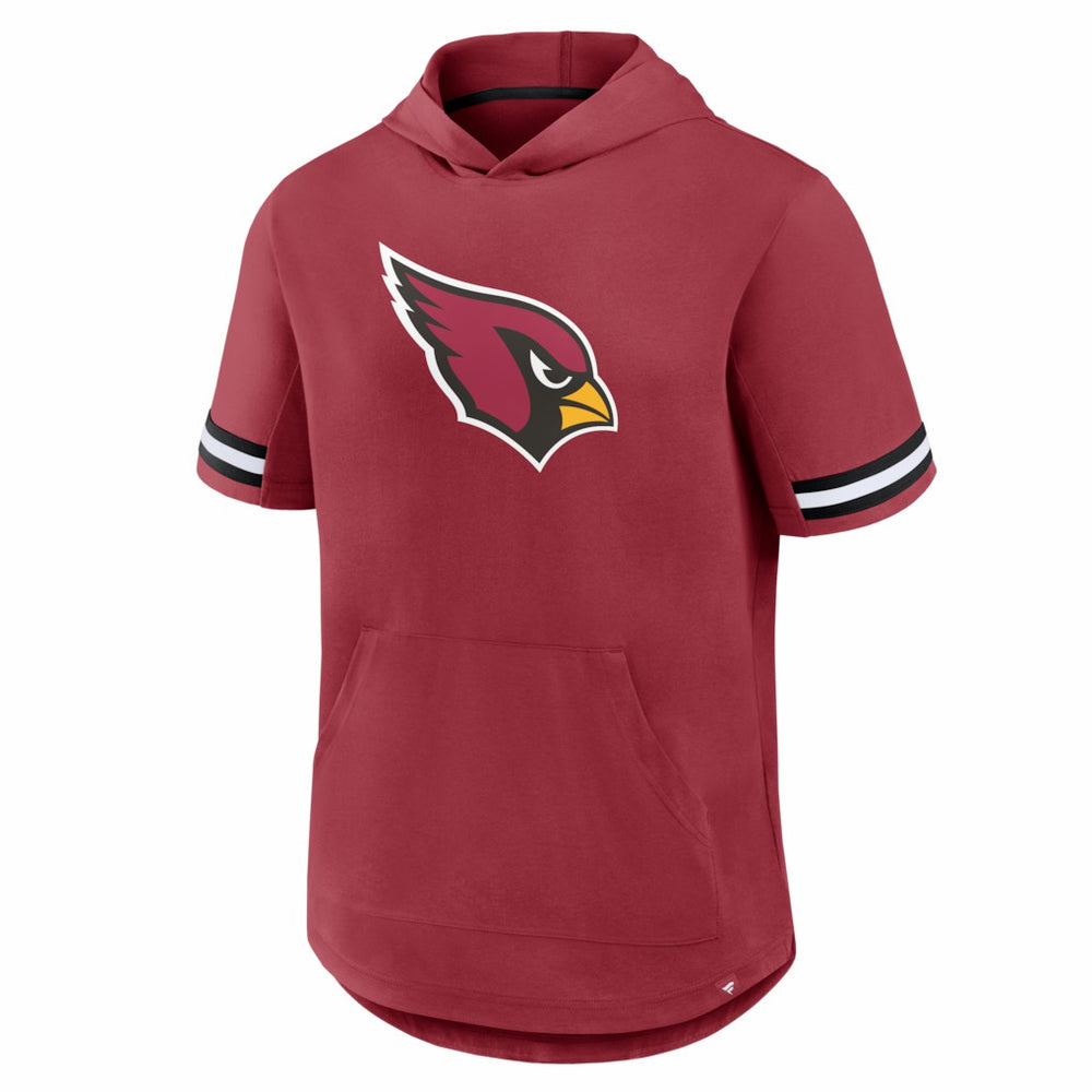 Fanatics Arizona Cardinals Optimal Play Short Sleeve Hooded T-Shirt Cardinal