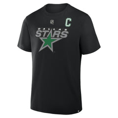 Jamie Benn Dallas Stars Fanatics Authentic Stack Name & Number T-Shirt - Black - NHL 2001570366