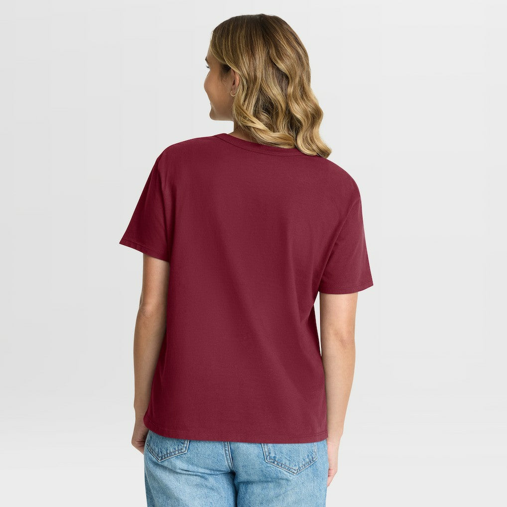 Fanatics Washington Commanders Women's Fade Legacy T-Shirt Burgundy