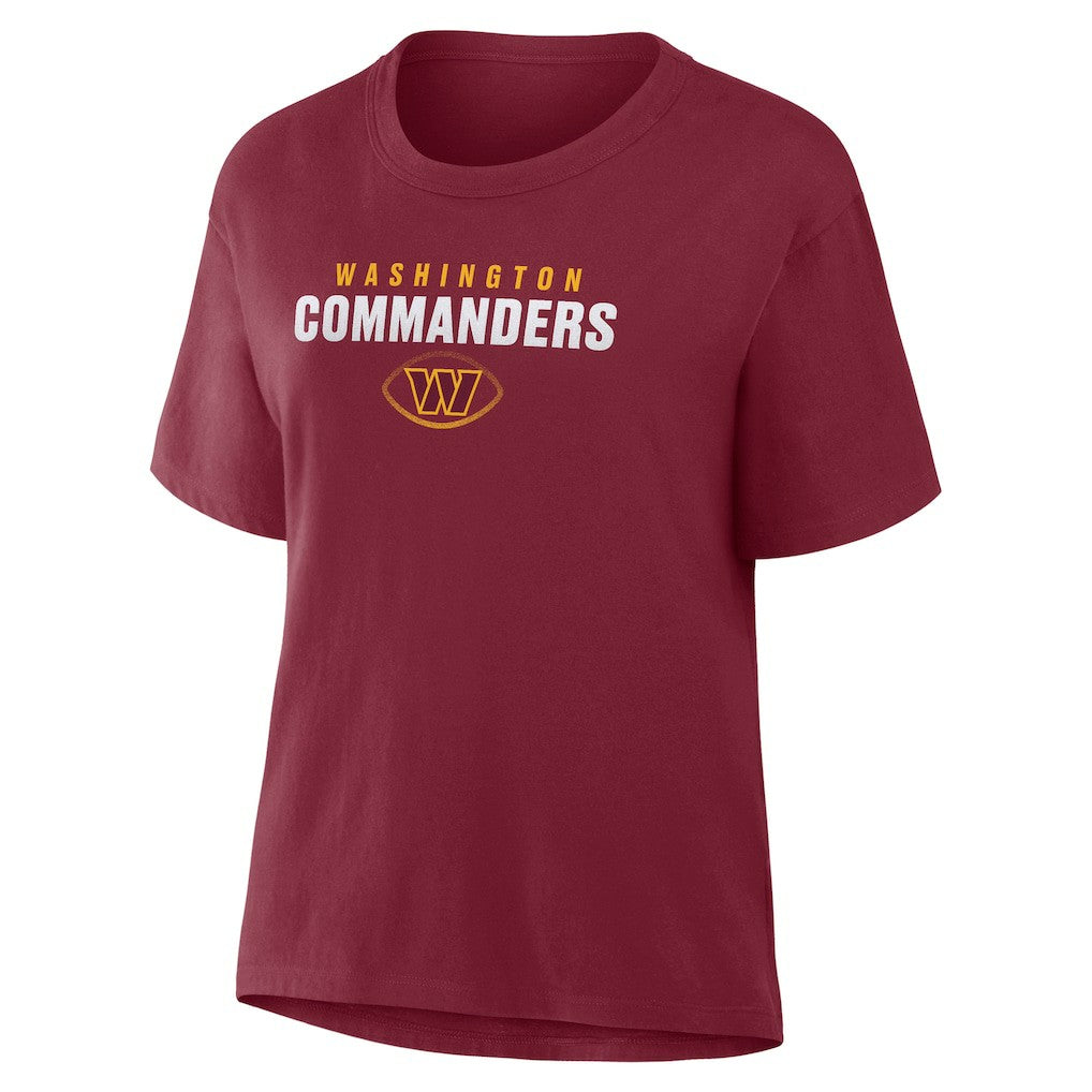 Fanatics Washington Commanders Women's Fade Legacy T-Shirt Burgundy