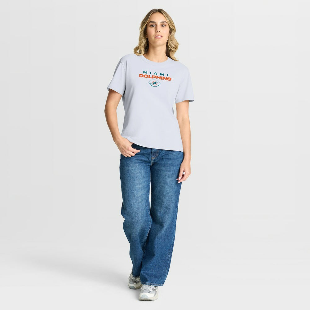 Fanatics Miami Dolphins Women's Fade Legacy T-Shirt White