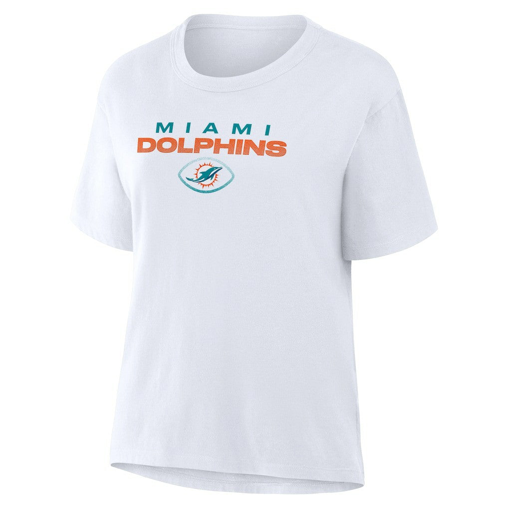 Fanatics Miami Dolphins Women's Fade Legacy T-Shirt White
