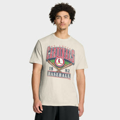 St. Louis Cardinals Fanatics Stadium Slub T-Shirt - Tan - Fanatics Discount