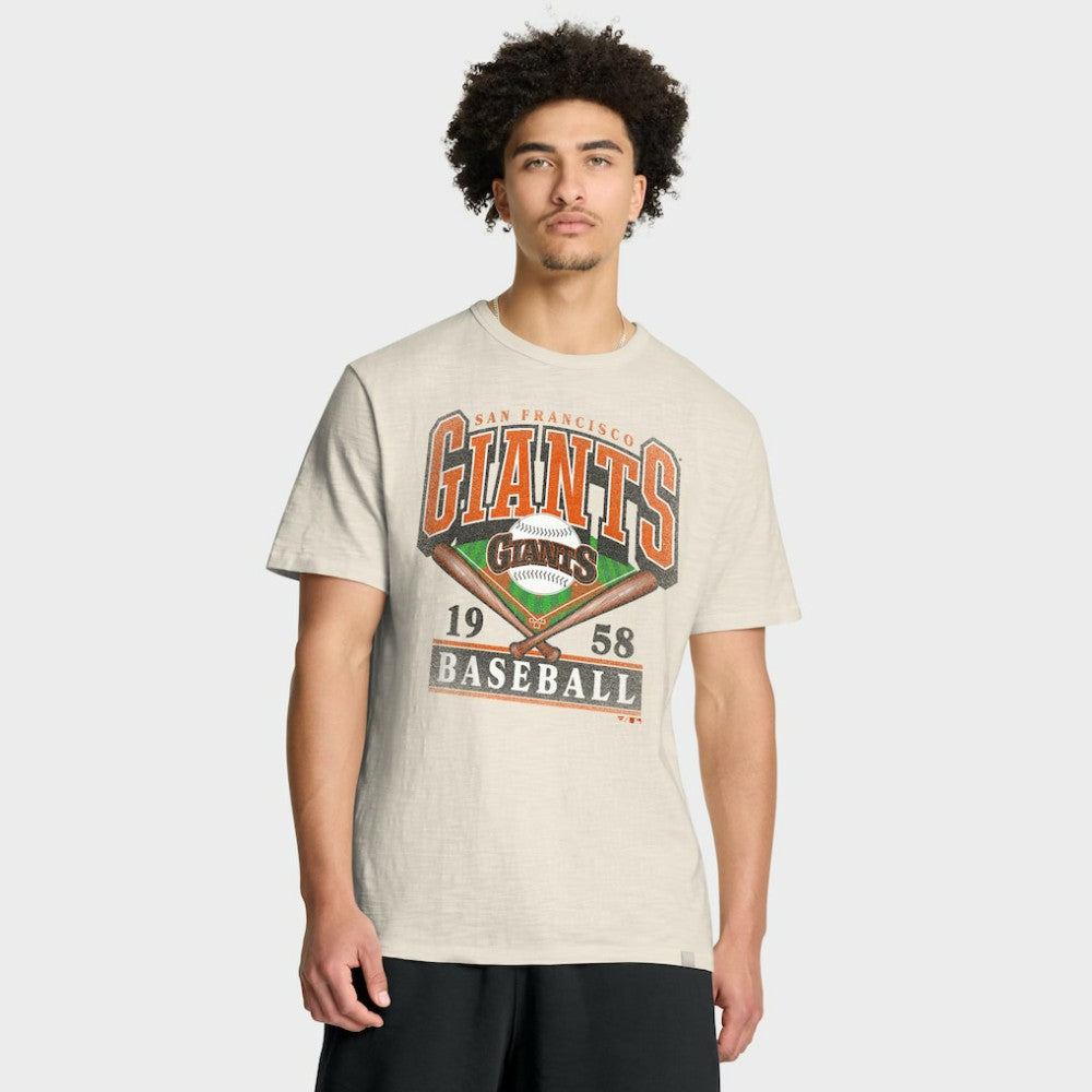 San Francisco Giants Fanatics Stadium Slub T-Shirt - Tan - Fanatics Lifestyle