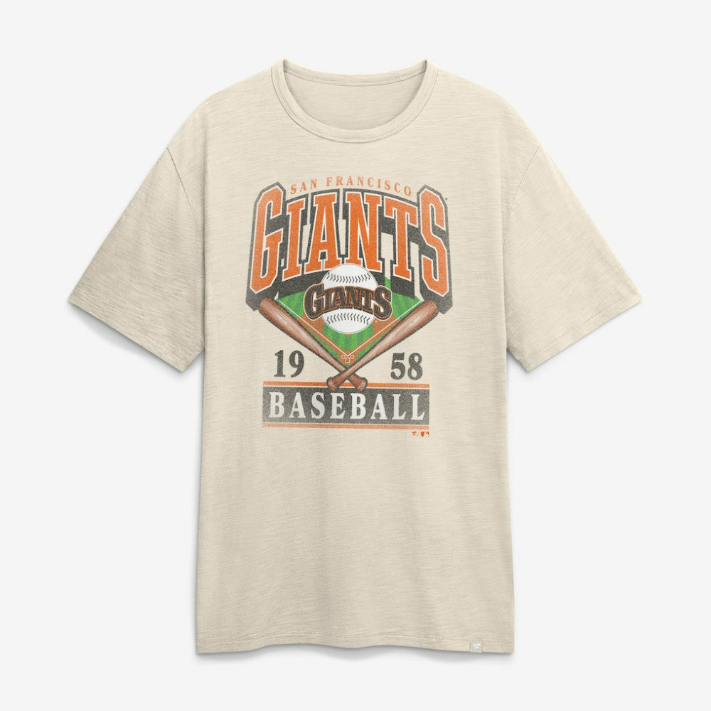 San Francisco Giants Fanatics Stadium Slub T-Shirt - Tan - Fanatics Lifestyle