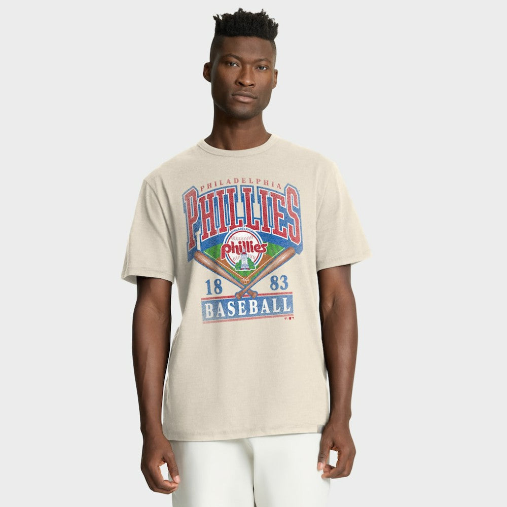 Philadelphia Phillies Fanatics Stadium Slub T-Shirt - Tan - Fanatics Online