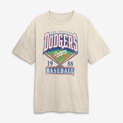 Los Angeles Dodgers Fanatics Stadium Slub T-Shirt - Tan - Fanatics Online