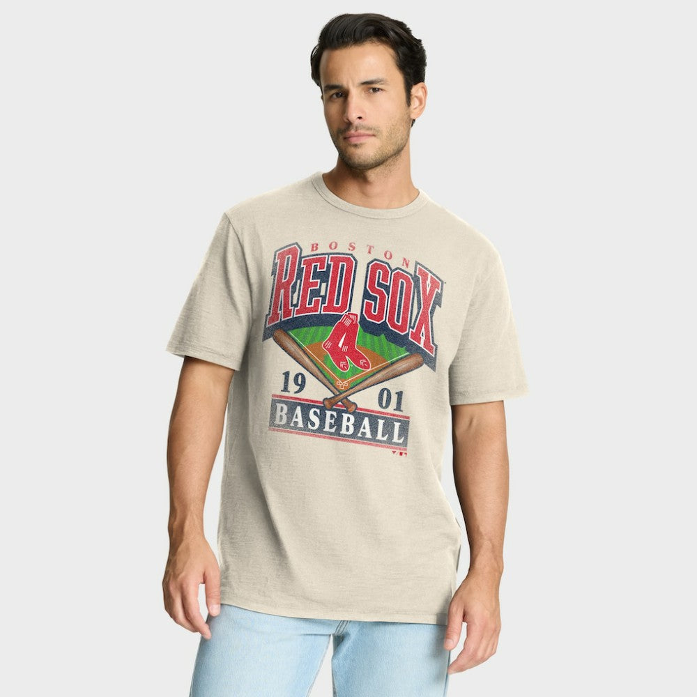 Boston Red Sox Fanatics Stadium Slub T-Shirt - Tan - Fanatics Sale