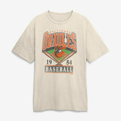 Baltimore Orioles Fanatics Stadium Slub T-Shirt - Tan - Fanatics Lifestyle