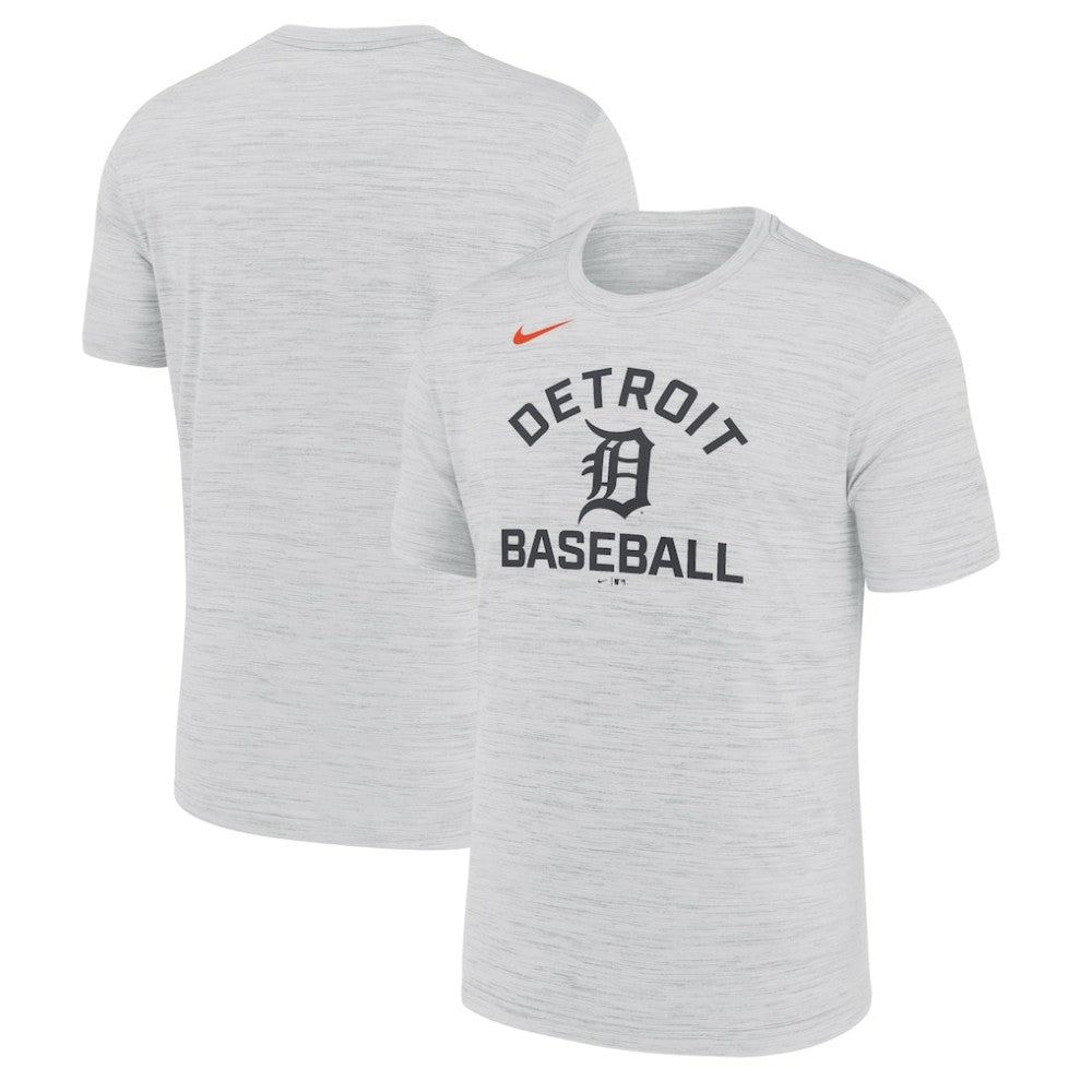 Detroit Tigers Nike Velocity Team City Baseball Dri-FIT T-Shirt - Ash - Nike Online