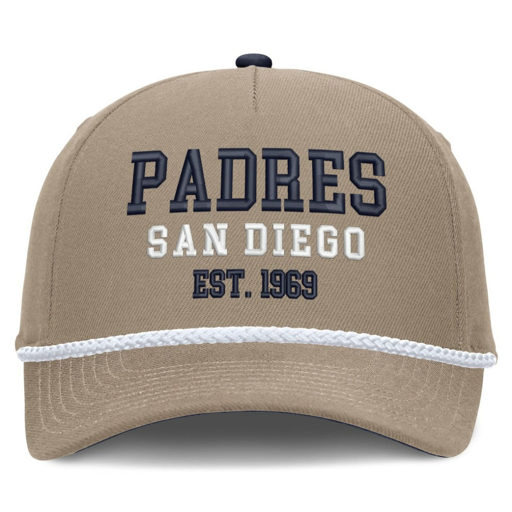 San Diego Padres Nike Father's Day Rope Rise Adjustable Hat - Khaki - Nike Sale