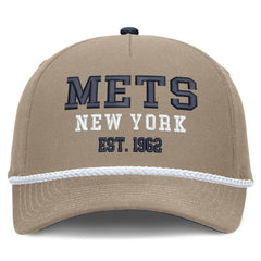 New York Mets Nike Father's Day Rope Rise Adjustable Hat - Khaki - Nike on Sale