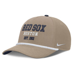 Boston Red Sox Nike Father's Day Rope Rise Adjustable Hat - Khaki - Nike Online