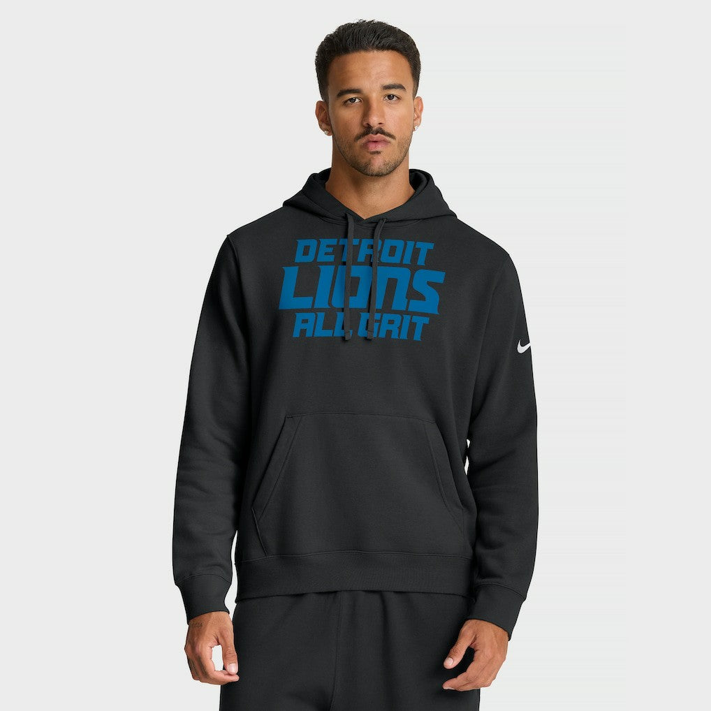 Nike Detroit Lions Local Club Hoodie Black