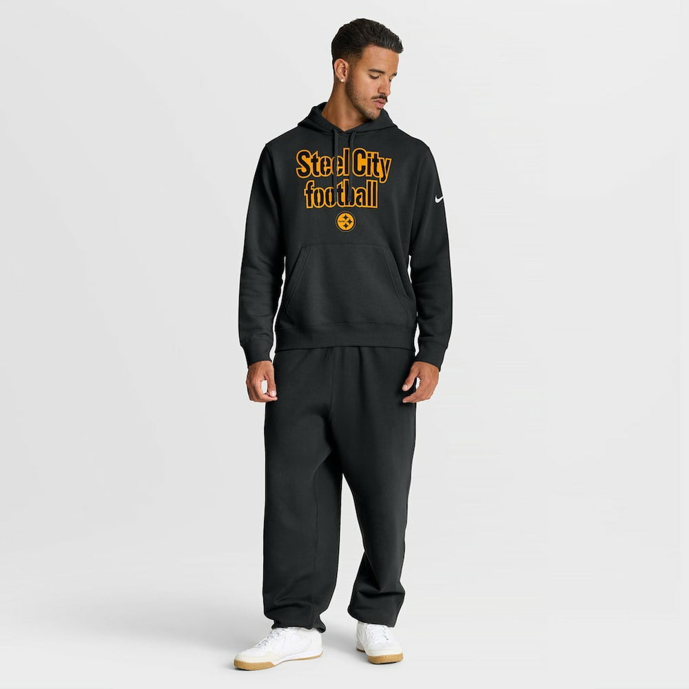Nike Pittsburgh Steelers Local Club Hoodie Black
