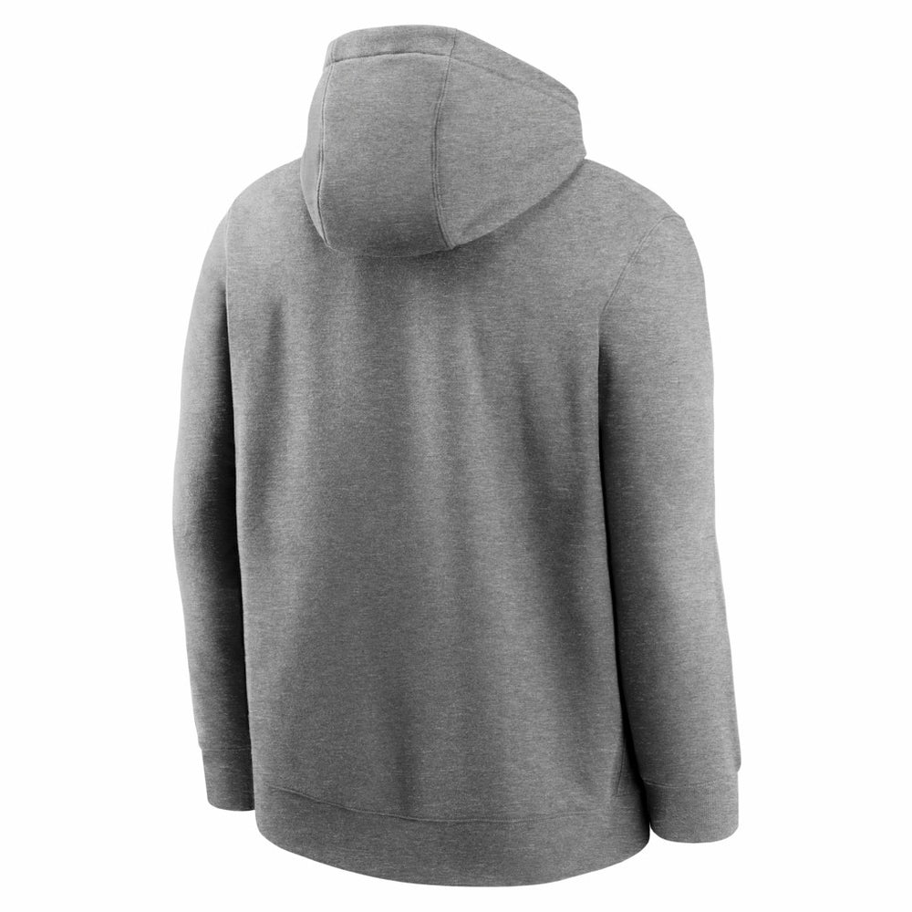 Nike Chicago Bears Club Fleece Hoodie Heather Gray