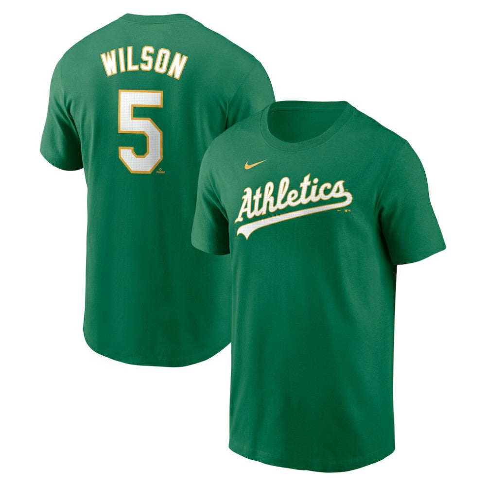 Jacob Wilson Athletics Nike Fuse Name & Number T-Shirt - Green - Nike Discount