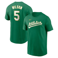 Jacob Wilson Athletics Nike Fuse Name & Number T-Shirt - Green - Nike Discount