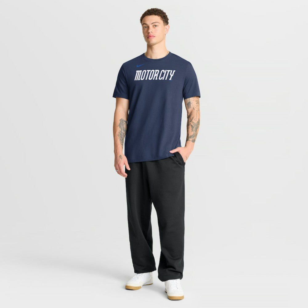 Detroit Tigers Nike City Connect Large Logo T-Shirt - Navy - Nike Online