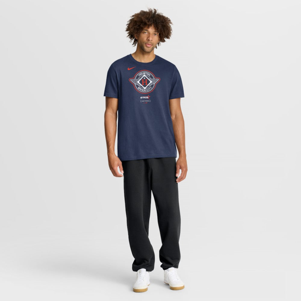 Houston Astros Nike City Connect Large Logo T-Shirt - Navy - Nike Discount