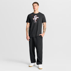 San Francisco Giants Nike City Connect Large Logo T-Shirt - Black - Nike Online
