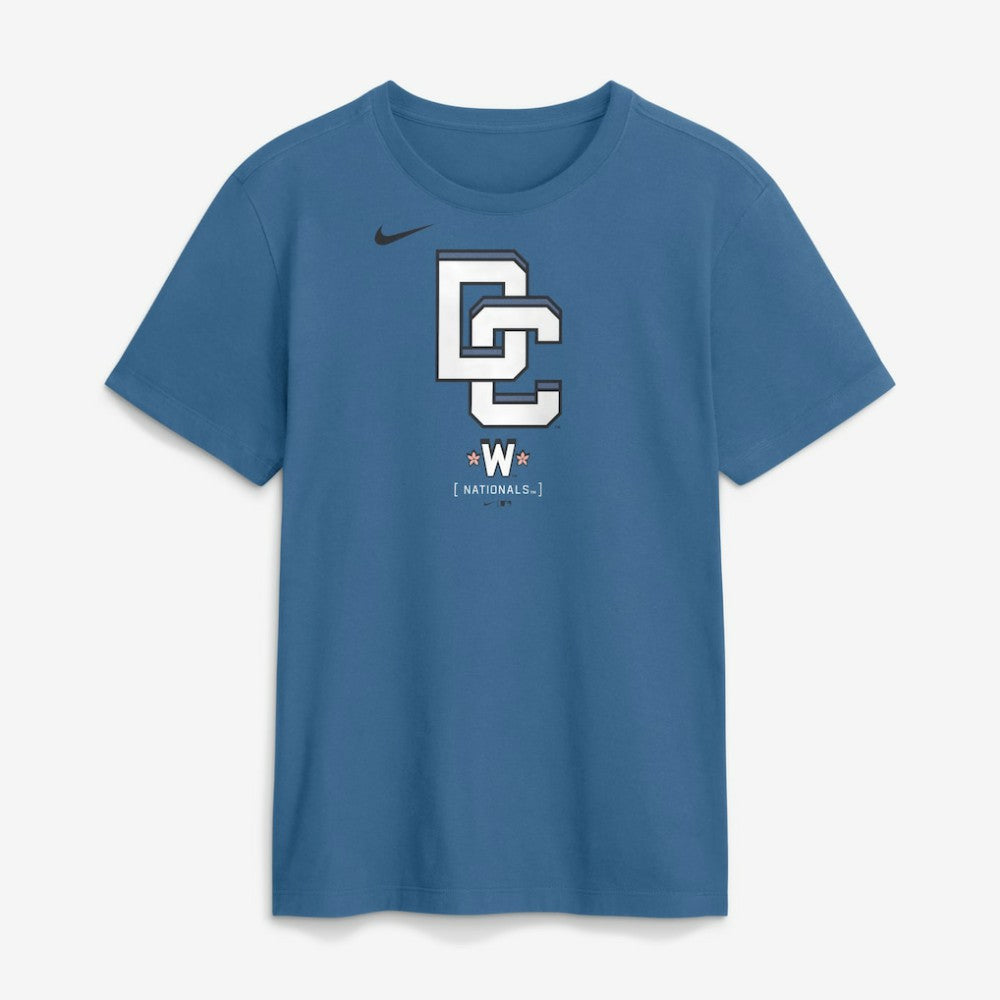 Washington Nationals Nike City Connect Large Logo T-Shirt - Navy - Nike Discount