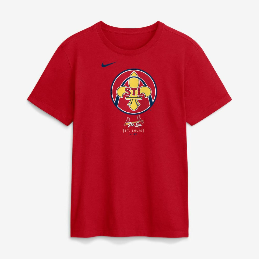 St. Louis Cardinals Nike City Connect Wordmark T-Shirt - Red - Nike Online