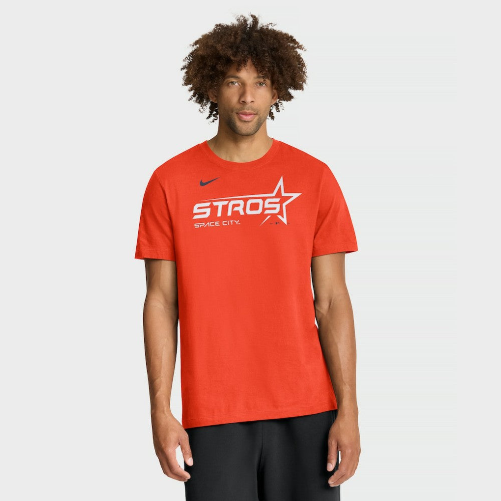 Houston Astros Nike City Connect Wordmark T-Shirt - Orange - Nike Online