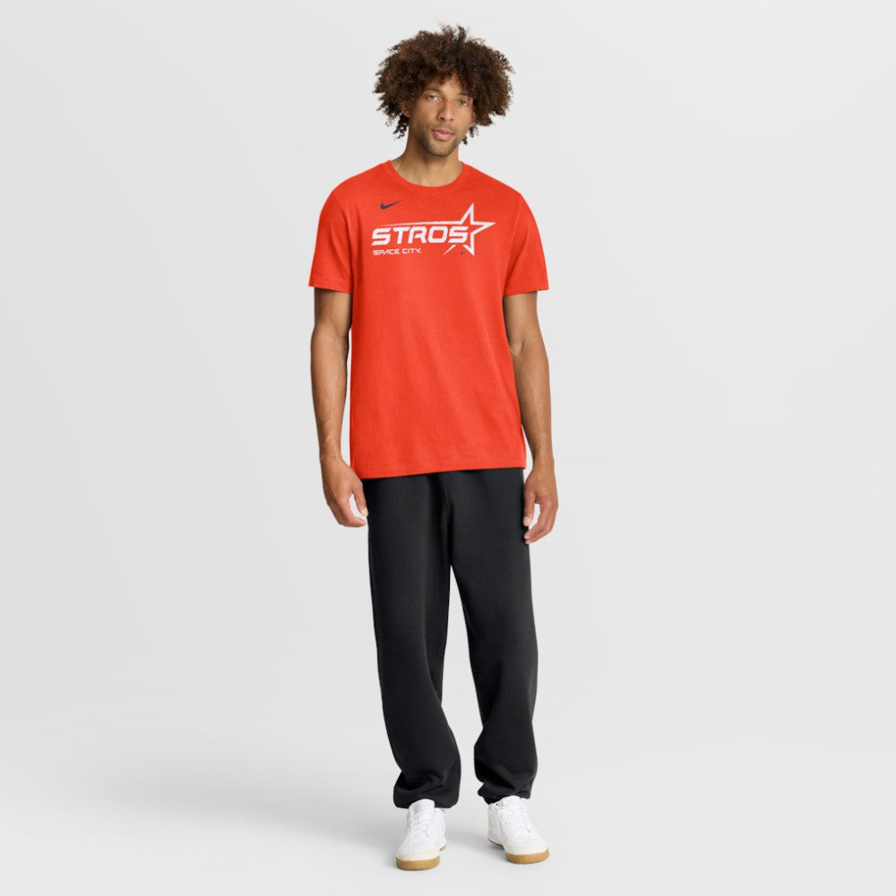 Houston Astros Nike City Connect Wordmark T-Shirt - Orange - Nike Online